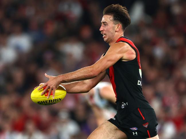 Nic Martin had a club record 44 disposals on Saturday. Picture: Quinn Rooney/Getty Images