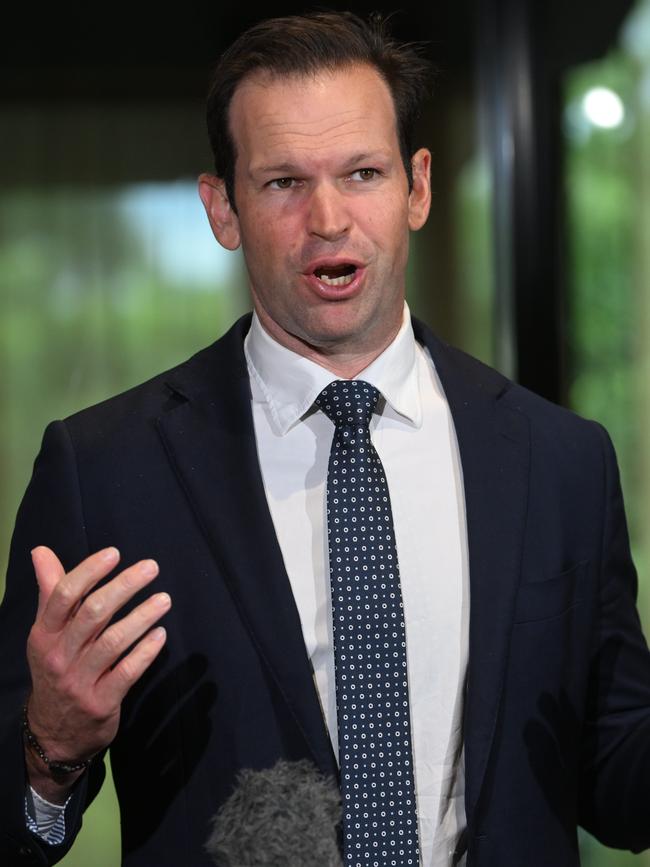 Senator Matt Canavan will move amendments, but otherwise is not supporting the bill. Picture: Dan Peled / NCA NewsWire