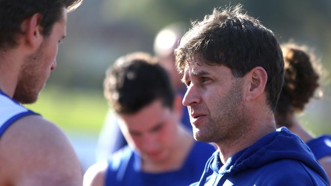 Ferntree Gully coach Peter Farrell. Picture: Stuart Milligan