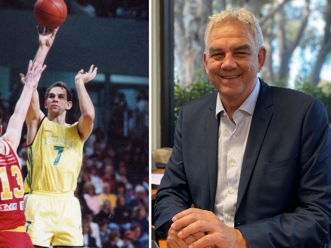 Former Australian basketballer Larry Sengstock is now the Noosa Council's director of infrastructure services.