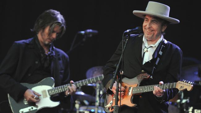 Universal buys Bob Dylan’s back catalogue. Picture: AFP