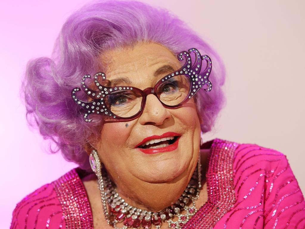 Humphries was known for his onstage alter ego, Dame Edna Everage. Picture: Rohan Kelly