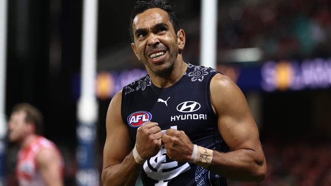 Eddie Betts of the Blues.