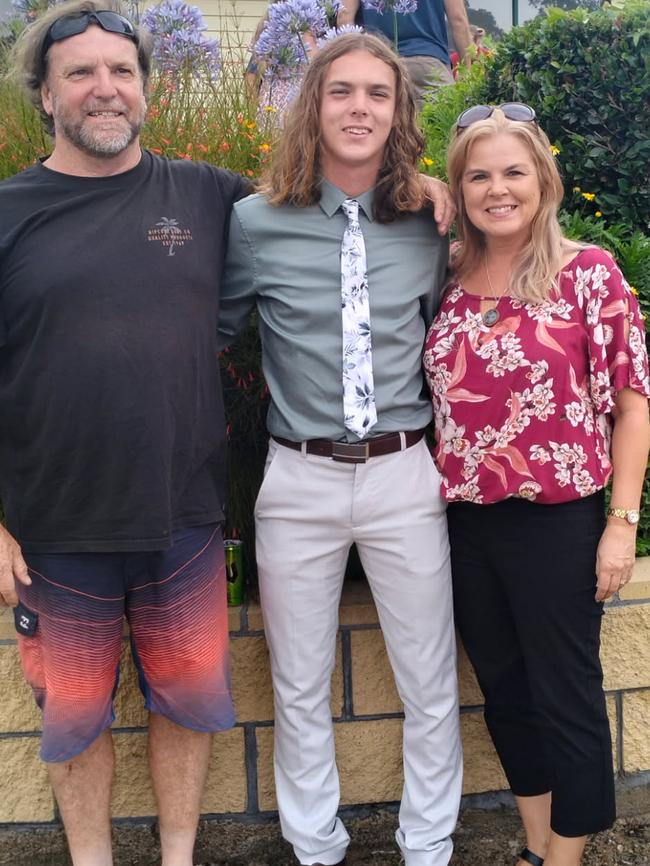 Sharon Harley, with her husband Peter, left, and son Tyler, has had severe allergic rhinitis for 30 years. She hopes the new platform will help doctors and patients.