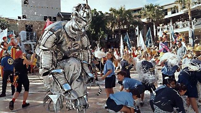 1996: Fun and festivities at Robina Town Centre on opening day, April 1996. Picture supplied by Gold Coast Local Studies Library.