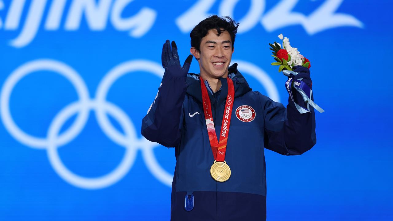 Gold medallist, Nathan Chen of Team United States. Photo by Richard Heathcote/Getty Images