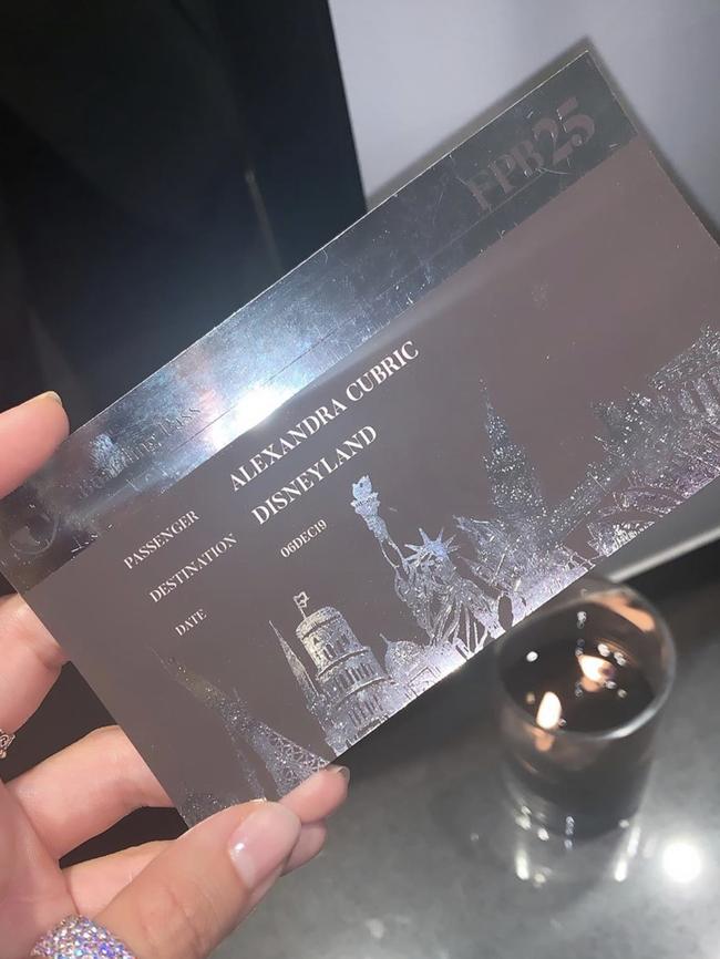 The invitation.