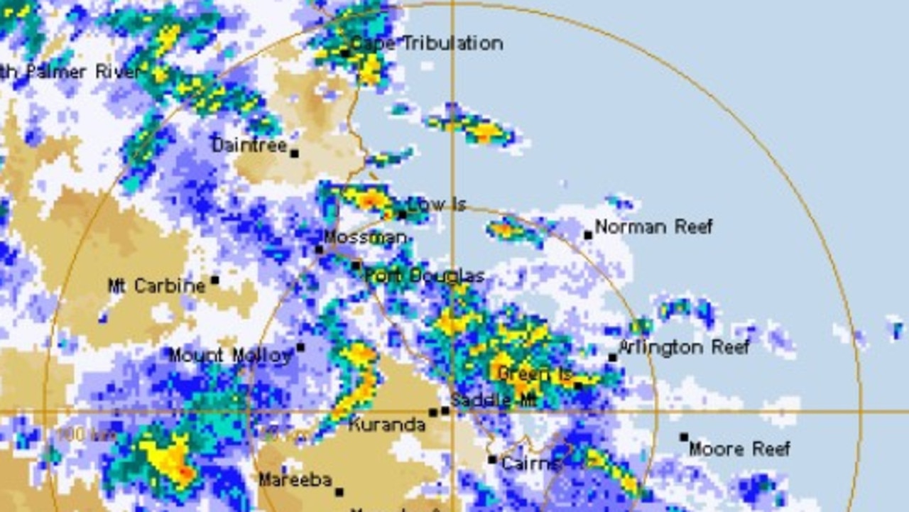 Today in Cairns: Cairns weather: Severe storm warning issued for parts 