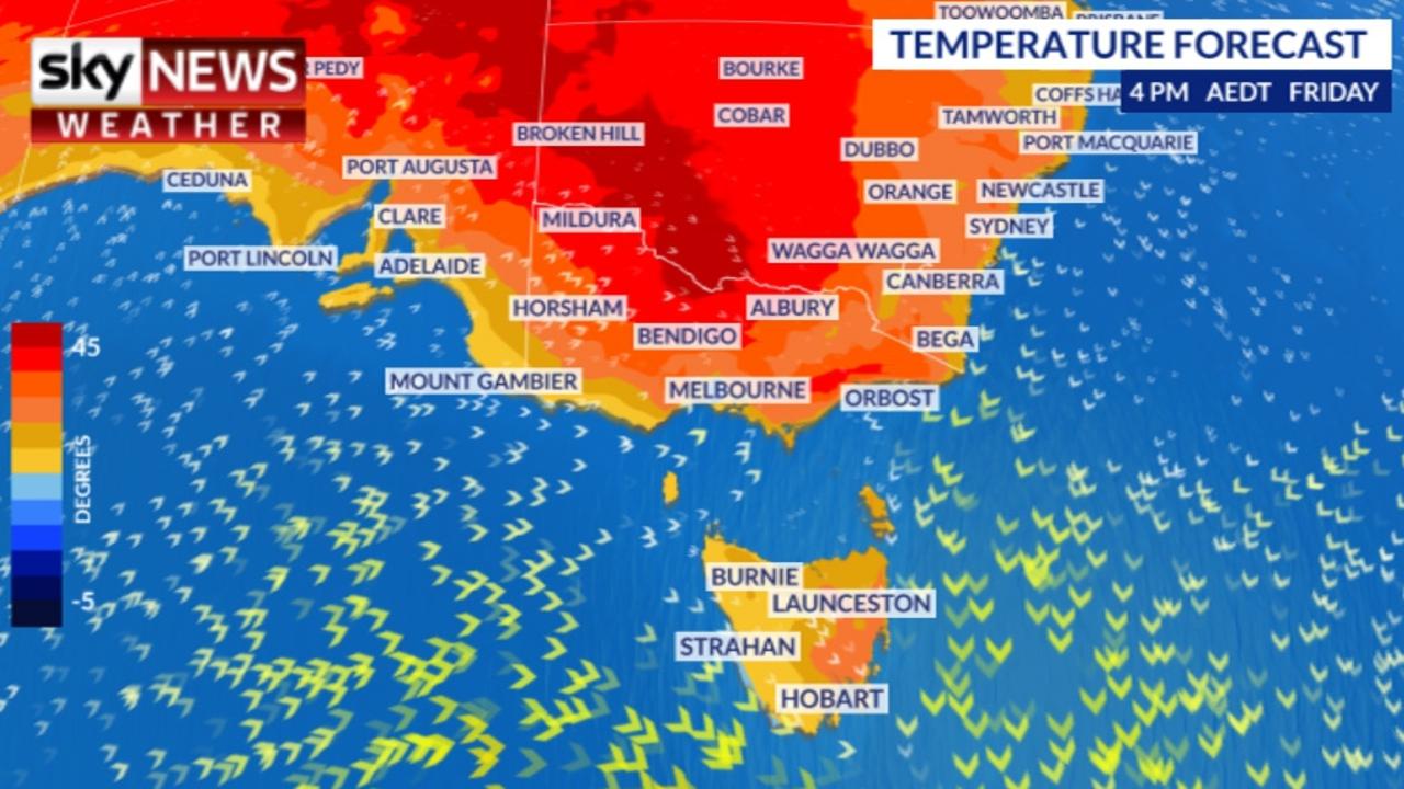 Australia Day weather: Summer's 'most dangerous fire day' due