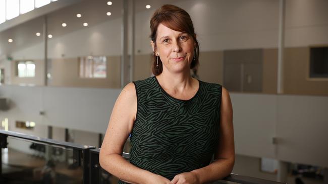 Norwest Christian College principal Felicity Marlow is concerned about discrimination law reform that would impact the hiring, firing and enrolment decisions of religious schools. Picture: John Feder/The Australian.