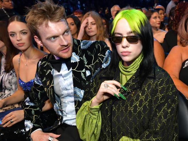 Brother and sister duo Finneas O'Connell and Billie Eilish. Picture: Getty Images