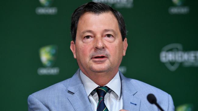 Cricket Australia chairman David Peever. Picture: AAP