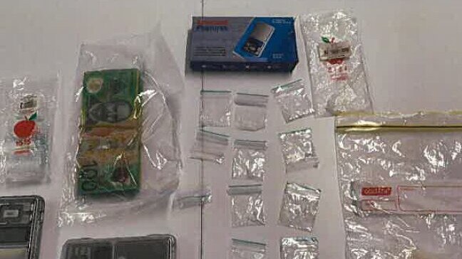 In a separate and unrelated incident, police from Caboolture have seized over 19 grams of methylamphetamine in a drug arrest at Bellmere. Picture: MyPolice