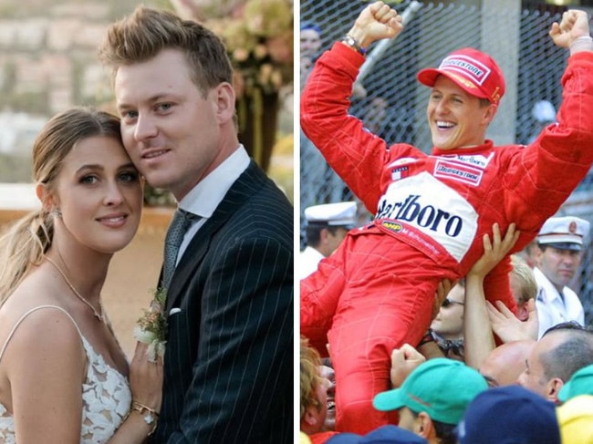 Schumacher reveals massive family news