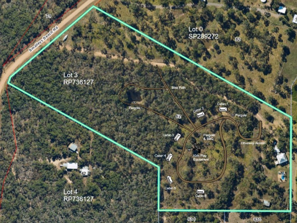 Xanthe Lodge will offer six eco cabins set on 17 acres of bushland atÂ 62 Smalleys Beach Rd,Â Cape Hillsborough about 40 minutes north of Mackay. Pictures: Mackay Regional Council documents