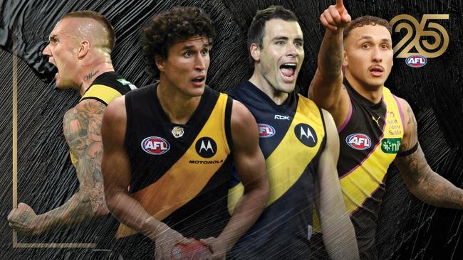 AFL 25: Richmond's team of the century