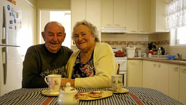 LIFE-LONG LOVE: Stanley and Eole Hoptin will celebrate their 65th year of marriage on July 4. Picture: TAHLIA STEHBENS