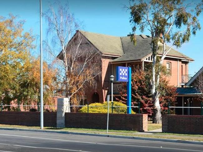 Officers from The Hume Police District established a crime scene at the location of the crash in Goulburn. Picture: Google Maps