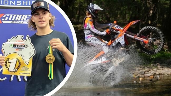 Riley Crimmins has won the Australian Off-Road Championship (J4 Class) after competing in 10 Rounds of racing (sprint and enduro formats) throughout the various States of Australia during 2023.