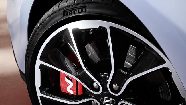 The performance pack gets bigger brakes and other performance enhancements. Pic: Supplied.