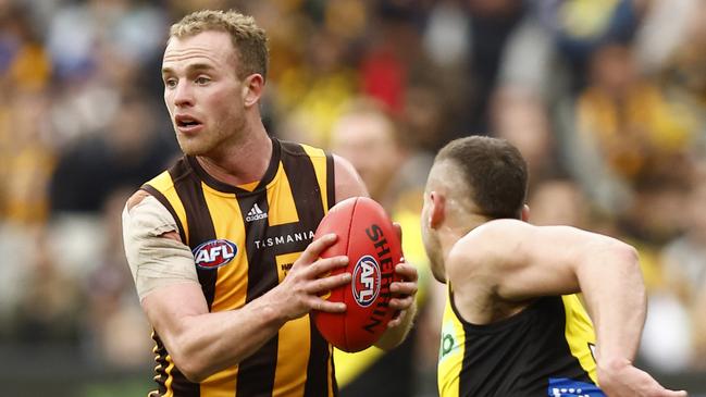 Tom Mitchell is out of contract at the end of next season. Picture: Getty Images