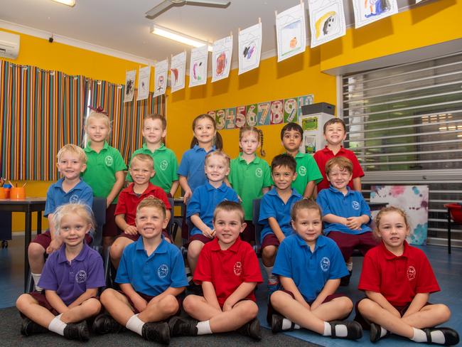 St Mary's Primary School Laidley prep class of 2021. PHOTO: Ali Kuchel