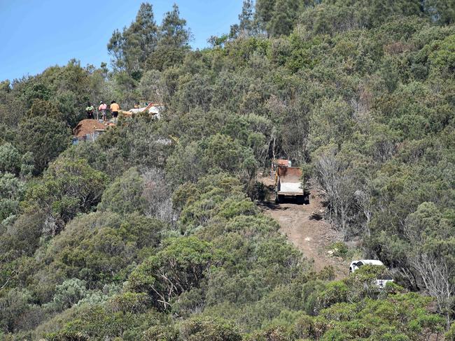 Many locals were concerned about the land clearing during stage one of work. Picture: Troy Snook