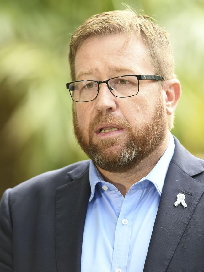 Police Minister Troy Grant.