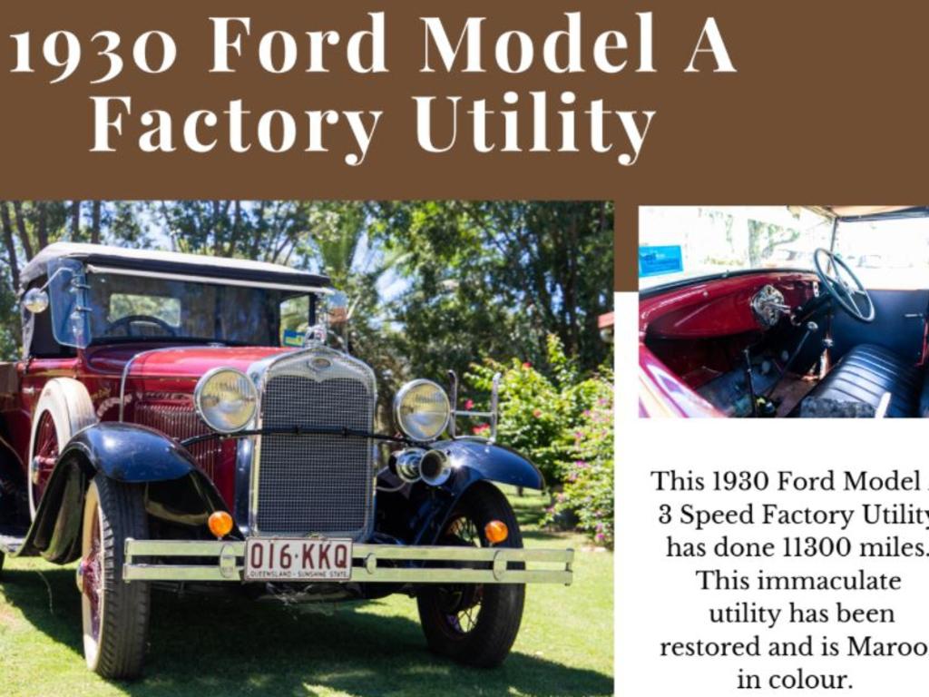 Rare antique Ford models up for auction, Athol Laycock, Mitchell | The