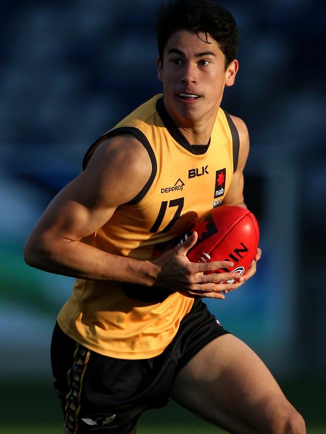 Bailey Banfield in action for WA U18s. Picture: Mark Dadswell