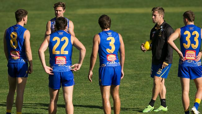 Sam Mitchell was an assistant coach at the Eagles this year. Picture: Getty Images