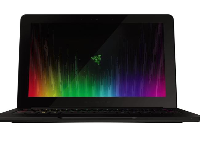 The Razer Blade Stealth laptop is just 1.3cm thin and features a 12.5-inch touchscreen and individually backlit keys.