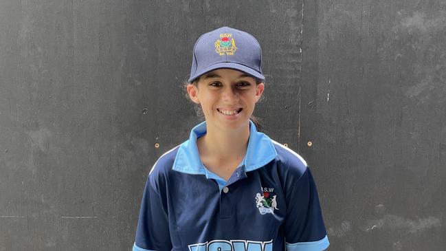 Mia Gilbert recently represented the NSWPSSA U12 team at the School Sports Australia Championships. Picture: Jason Hosken - NewsLocal