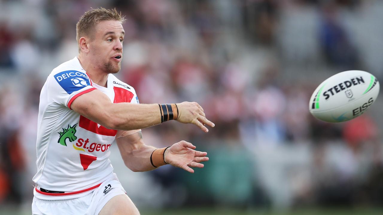 Matt Dufty could be on his way out of the Dragons. Picture: Matt King/Getty Images