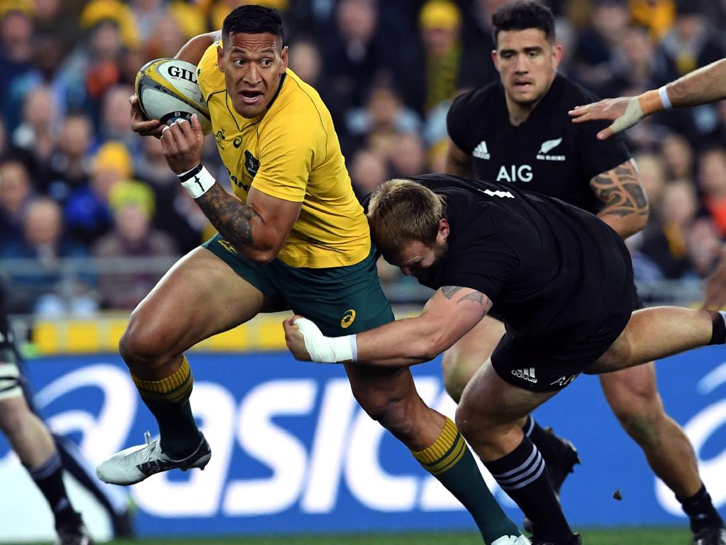 We may not see Folau in the gold jersey again.