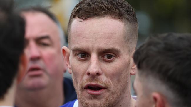 Coburg Districts coach Tom Gleeson.Picture: Hamish Blair