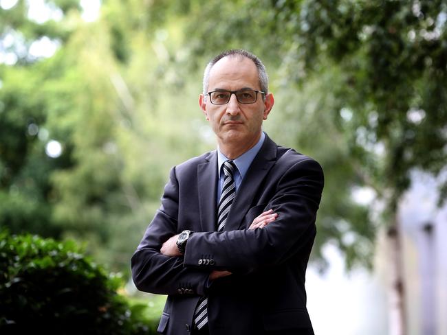 SATURDAY SPECIAL DAILY TELEGRAPH  - Secretary, Department of Home Affairs Michael Pezzullo at Parliament House in Canberra. Picture Kym Smith