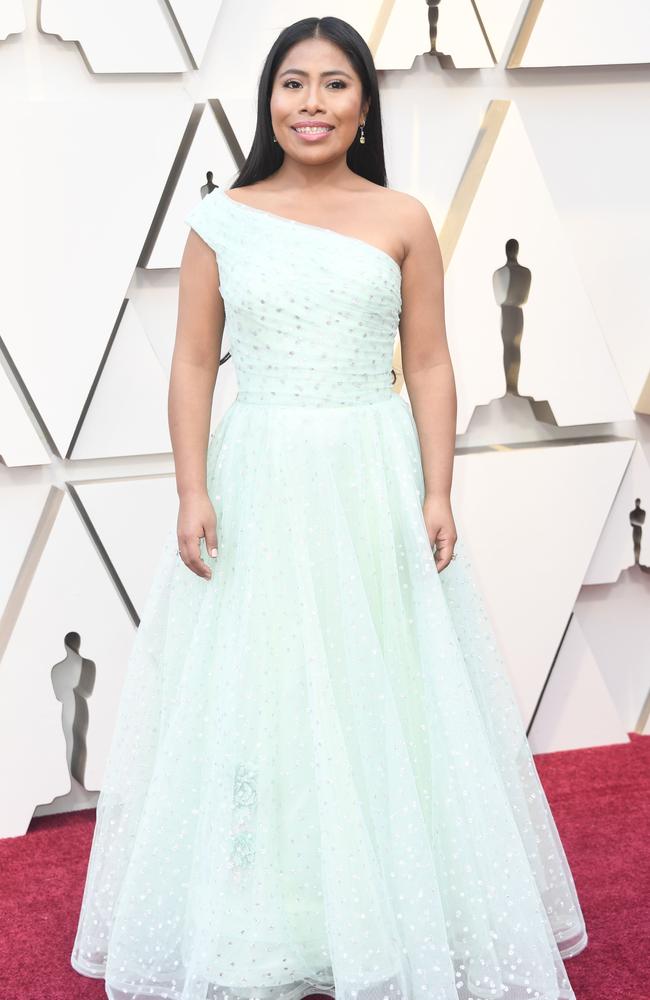 Yalitza Aparicio attends the 91st Annual Academy Awards at Hollywood and Highland on February 24, 2019 in Hollywood, California. (Photo by Frazer Harrison/Getty Images)