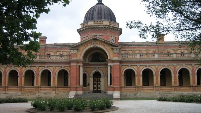 Ricquelle Marston-McKnight appeared via AVL in Goulburn Local Court in her prison greens. Picture: James Lane