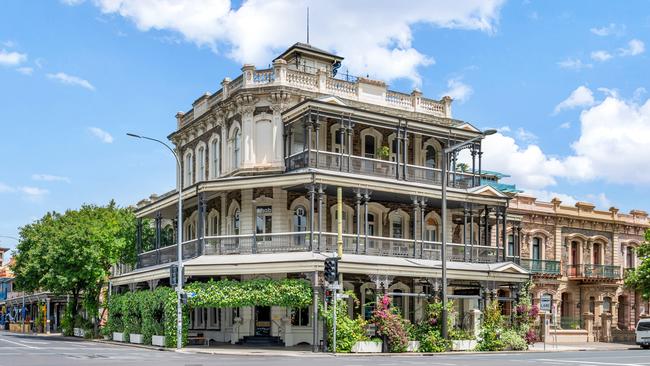 The building on the corner of North and East terraces. Supplied by McGees Property