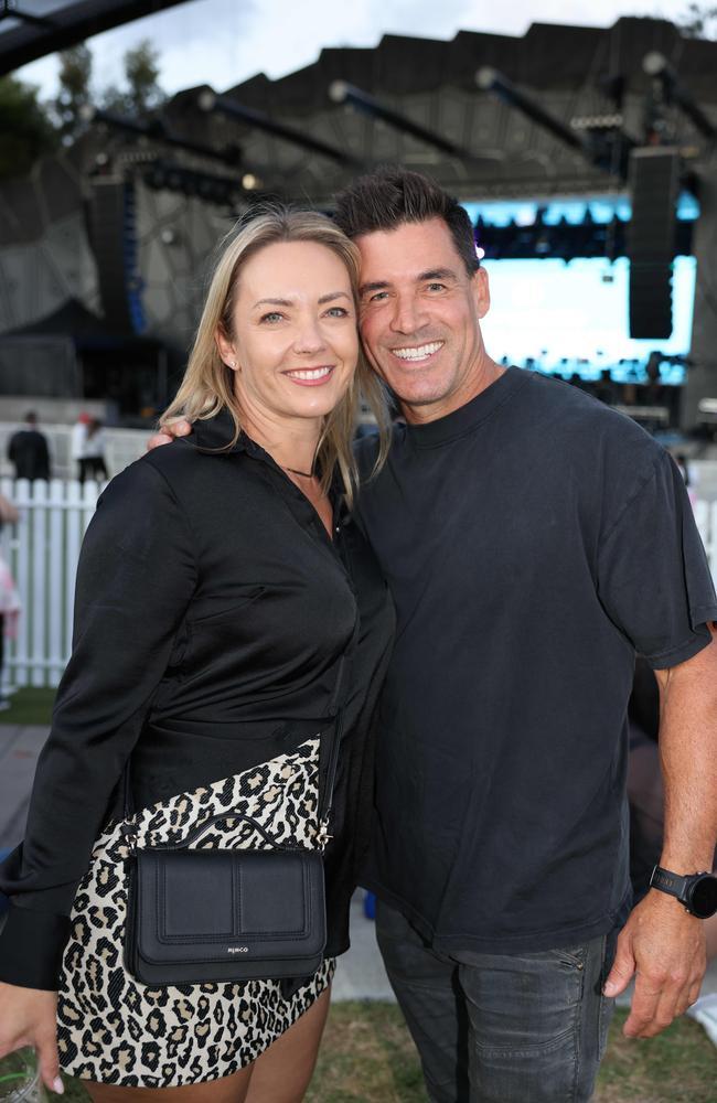 Kylie Hewitt and Aaron Hewitt at the Ministry of Sound Classical 2025 at HOTA for Gold Coast at Large. Picture, Portia Large.