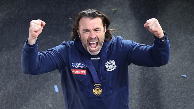 Chris Scott wants to add a third premiership to the trophy cabinet. Picture: David Caird