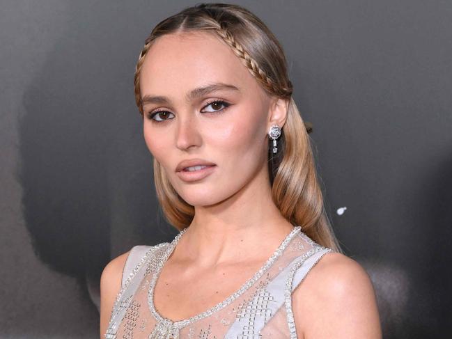 French-US actress Lily-Rose Depp attends the Los Angeles premiere of 