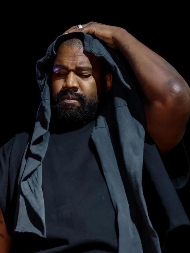 Kanye has delivered a series of antisemitic “outbursts”. Picture: Instagram/@jeen_yuhs