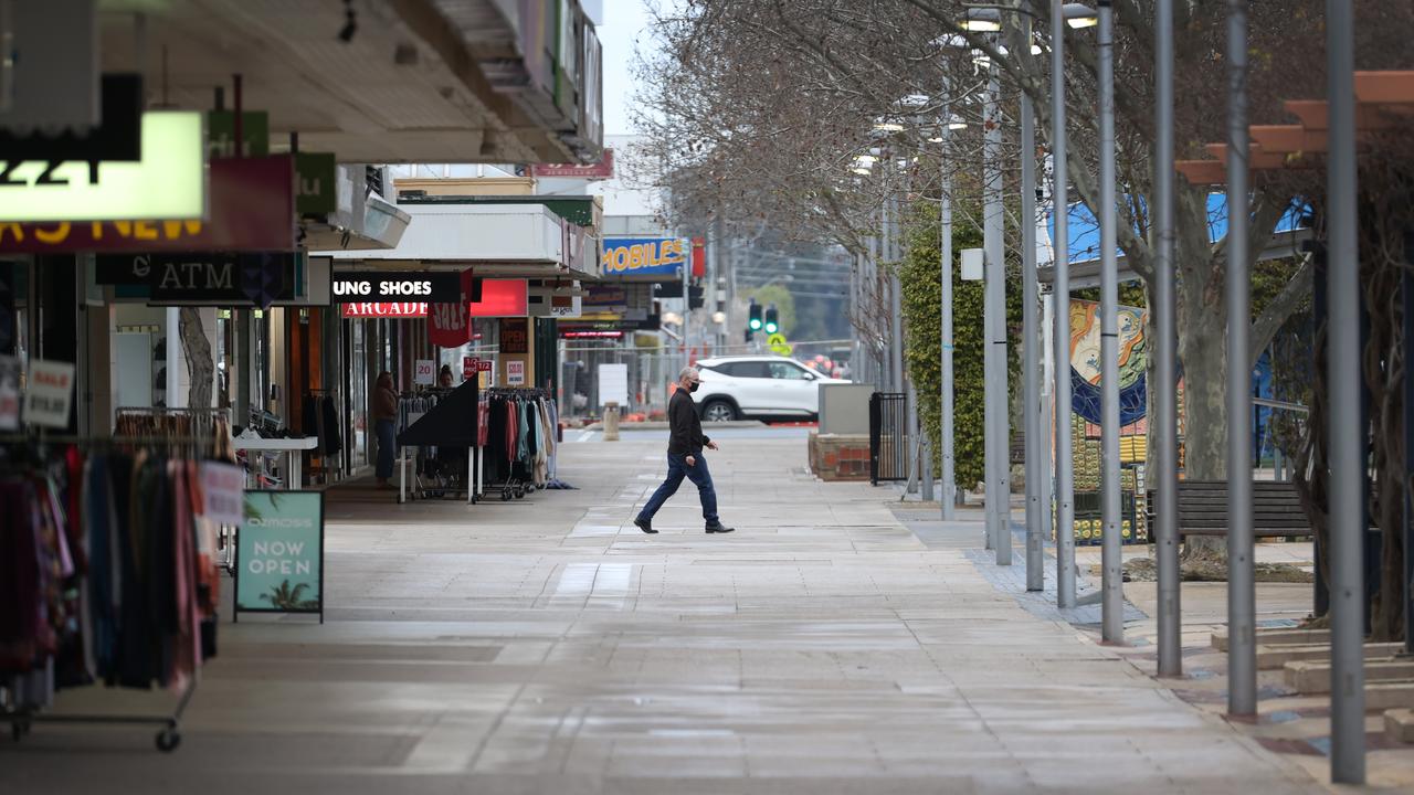 It comes after the regional town of Shepparton (pictured) reported a harsh spike in Covid cases overnight. Picture: David Caird