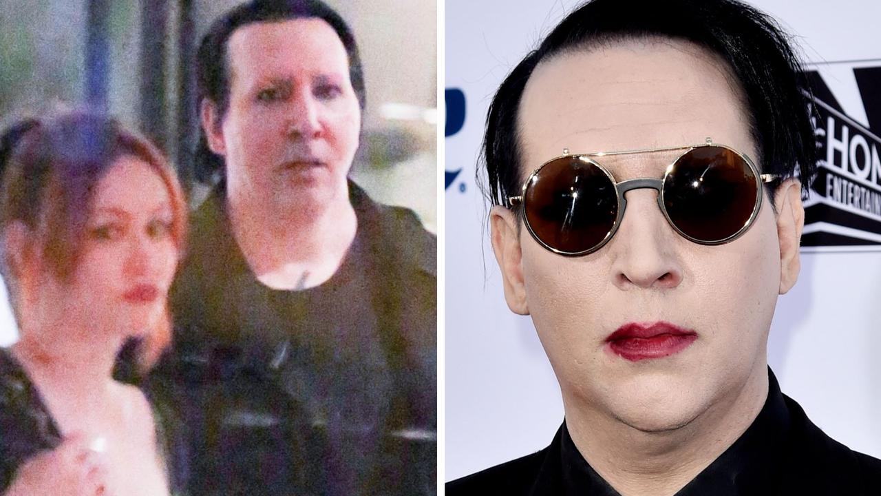 Marilyn Manson steps out in rare outing with wife Lindsay Usich | news ...