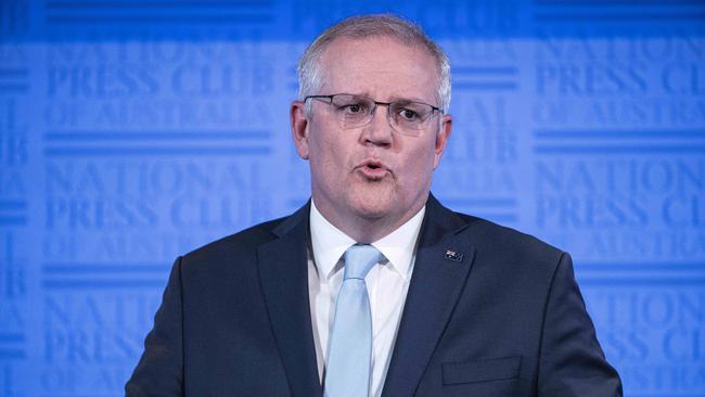 Prime Minister Scott Morrison. Picture: NCA NewsWire/Gary Ramage