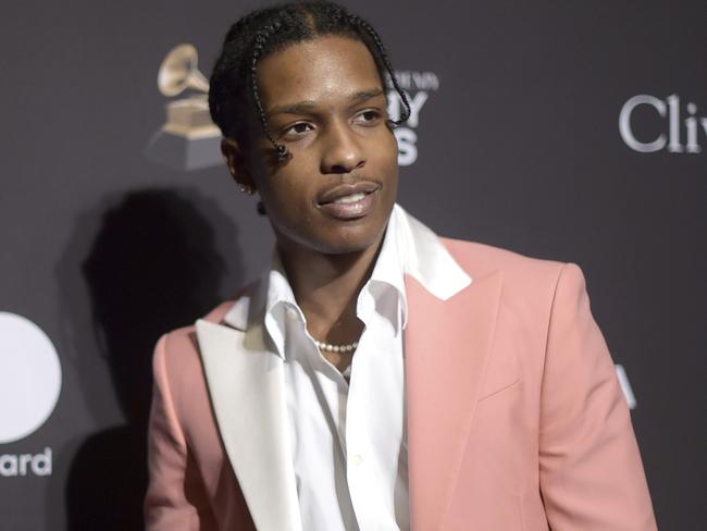 A$AP Rocky. Picture: AP