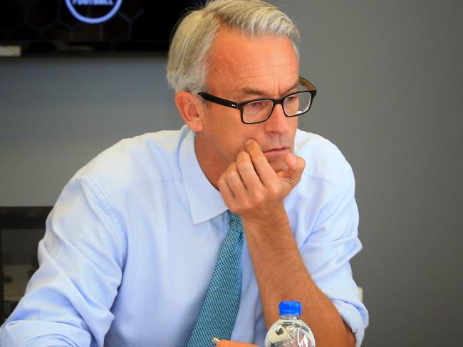 David Gallop had quite the busy day on Wednesday after also meeting with club owners.