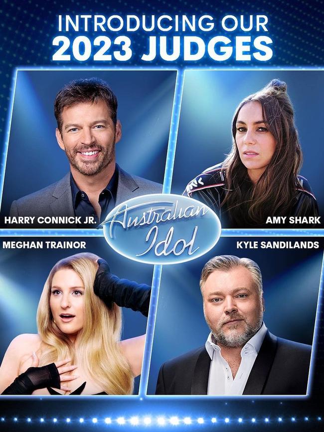 The 2023 Australian Idol judges.